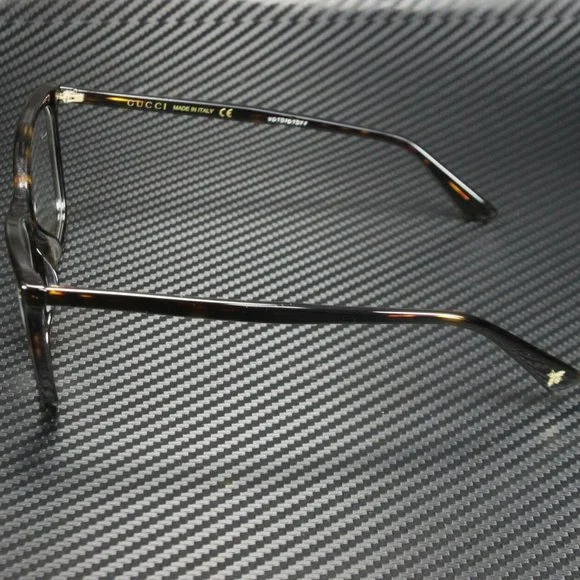 Sale! Gucci Round Havana 56mm Eyeglasses